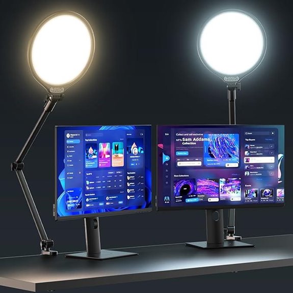 UBeesize 10 Ring Light for Streaming and Recording