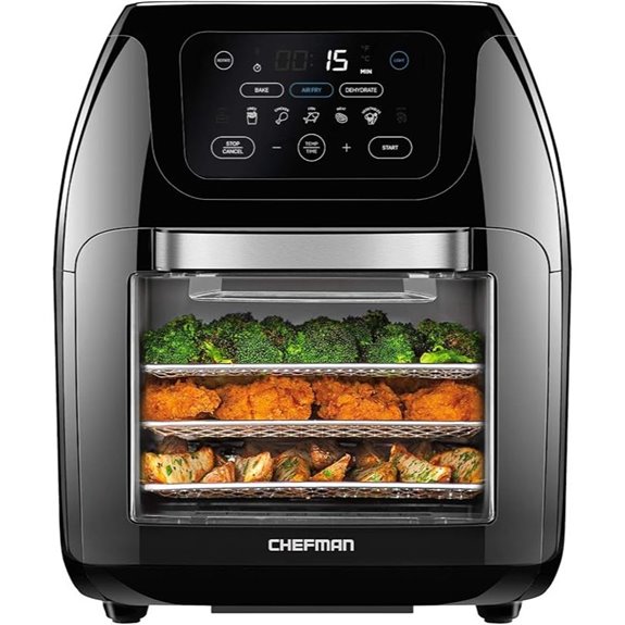 CHEFMAN 10L Digital Air Fryer & Rotisserie