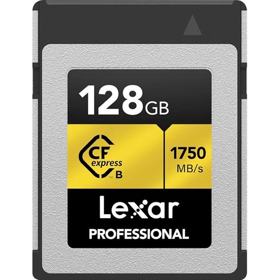 Lexar 128GB CFexpress Type B Card with 1750MB/s