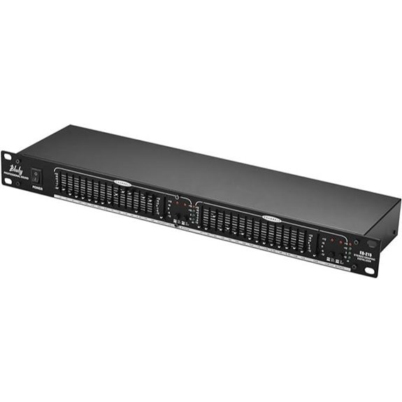 Dual Channel 15-Band Audio Equalizer Rack Mount