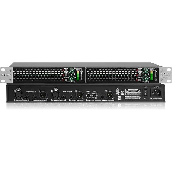 15-Band Stereo Graphic Equalizer for Home & DJ Systems