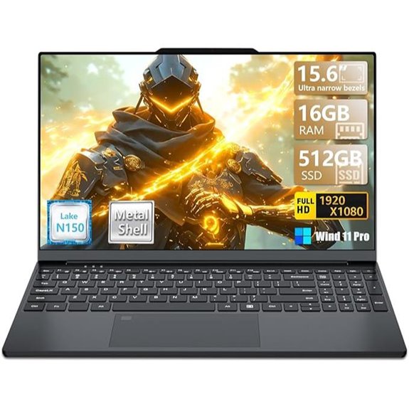 2025 Gaming Laptop 15.6 FHD 16GB RAM SSD Windows 11