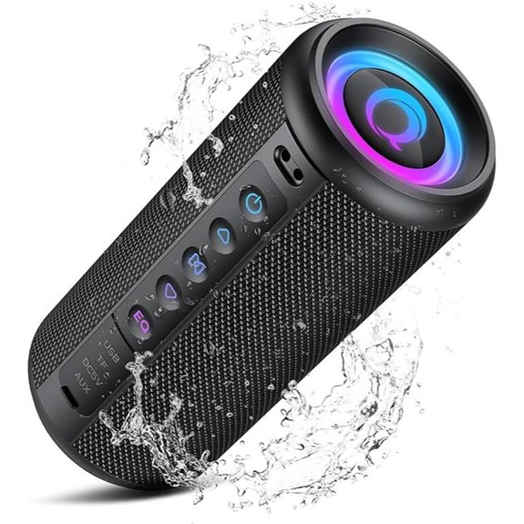 Bluetooth Portable Speaker with 20W Stereo Sound