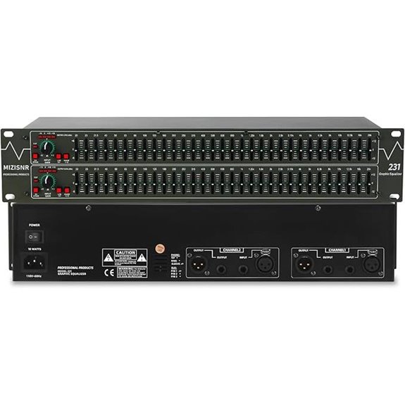 31-Band Stereo Equalizer for Home and DJ Audio