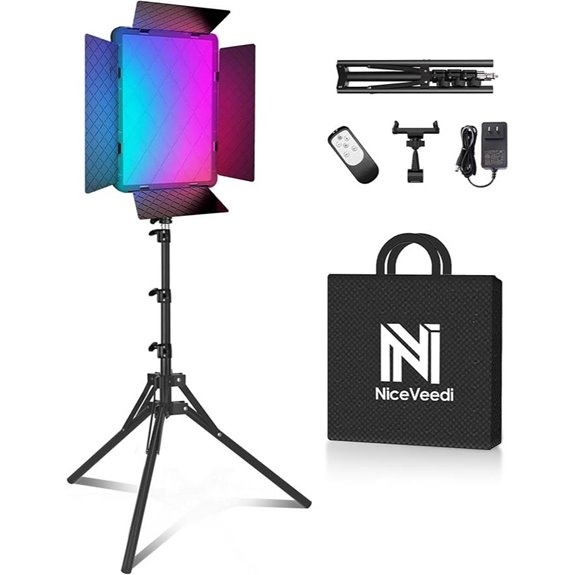 NiceVeedi 40W RGB Photography Lighting with Effects