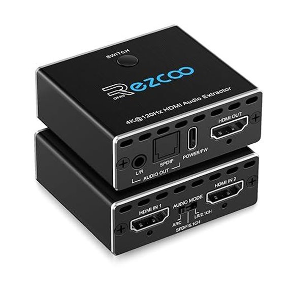 HDMI 2.1 Audio Extractor 4K 120Hz for Gaming
