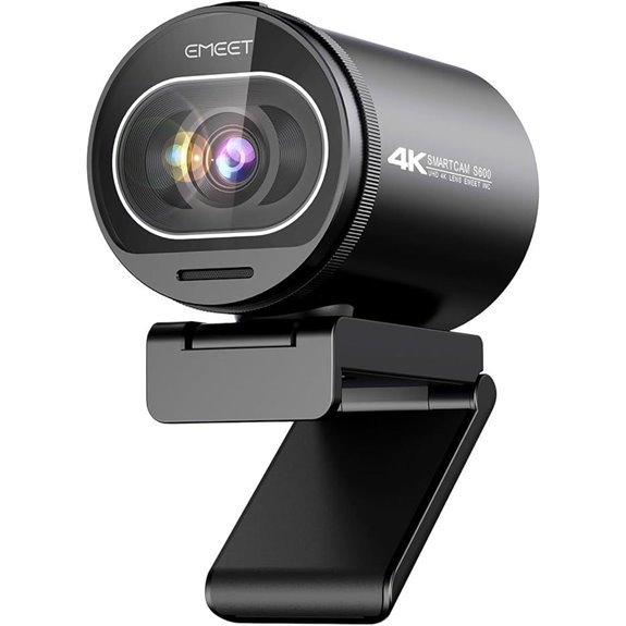 EMEET S600 4K Webcam with Dual Mics for Streaming