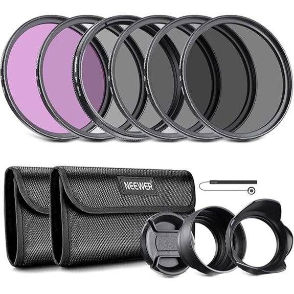 NEEWER 58mm ND Lens Filter Kit for DSLRs