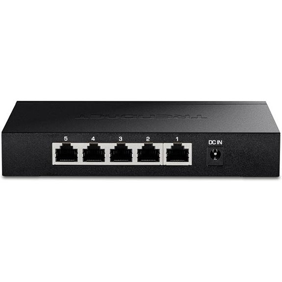 TRENDnet 5-Port 2.5G Gaming Switch Wall Mountable