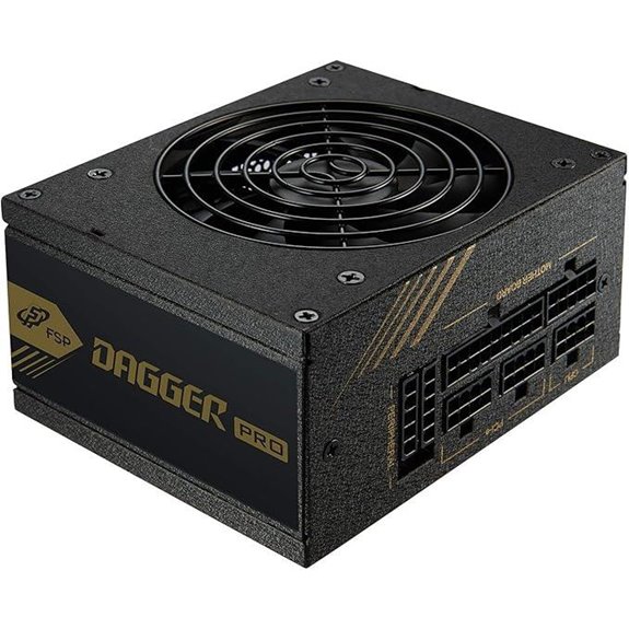 FSP Dagger Pro 650W SFX Power Supply 80 Plus Gold Full Modular (SDA2-650)