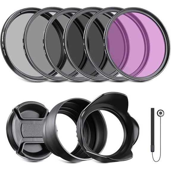 NEEWER 67mm ND Filter Kit with Lens Accessories