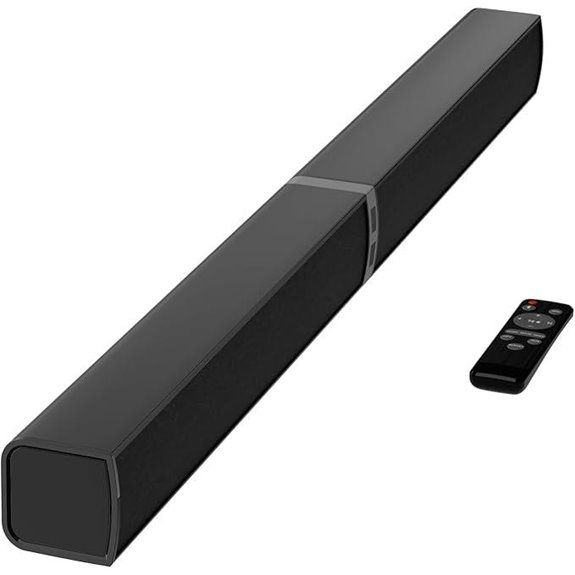 MZEIBO 80W Bluetooth Sound Bar with Bass