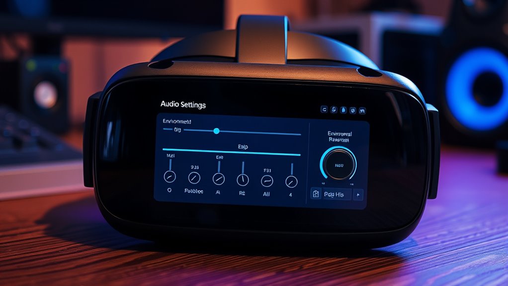 adjust environment specific reverb