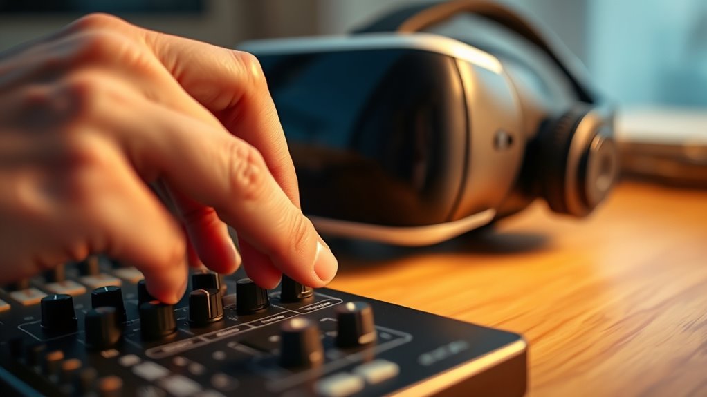 adjust sound for immersion