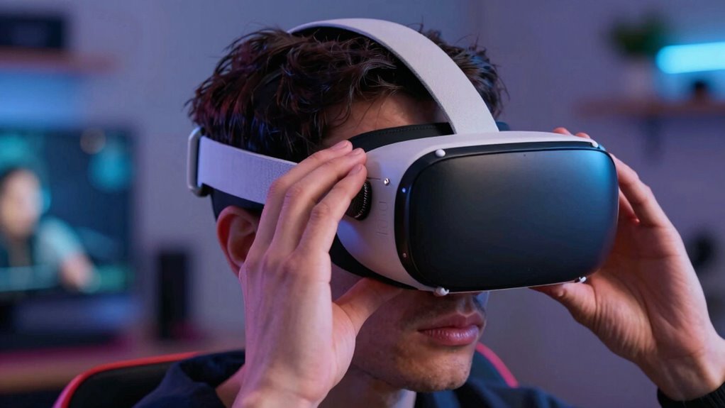 adjust vr comfort for sensitivity