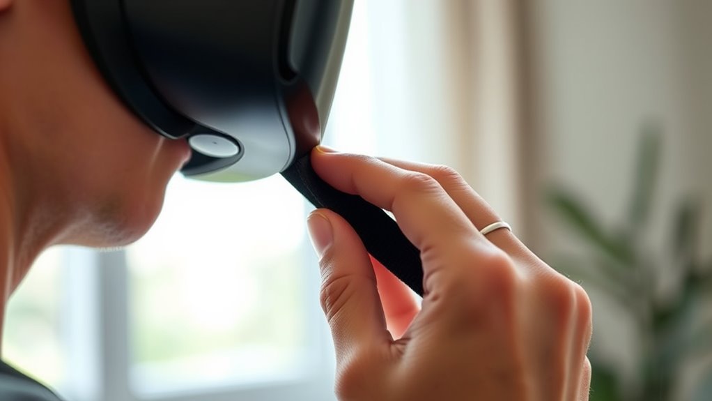 adjust vr headset for comfort