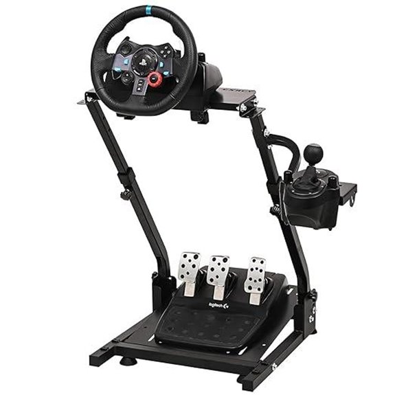 CXRCY Adjustable Racing Wheel Stand for Logitech G920