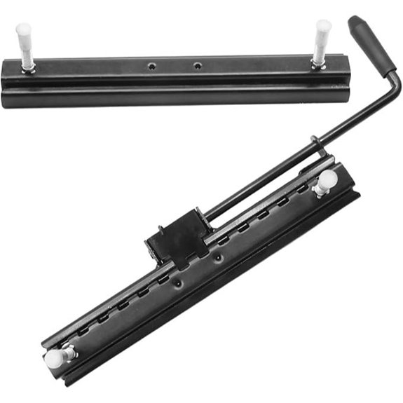 2Pcs Adjustable Seat Slider Track for UTV and Go Kart