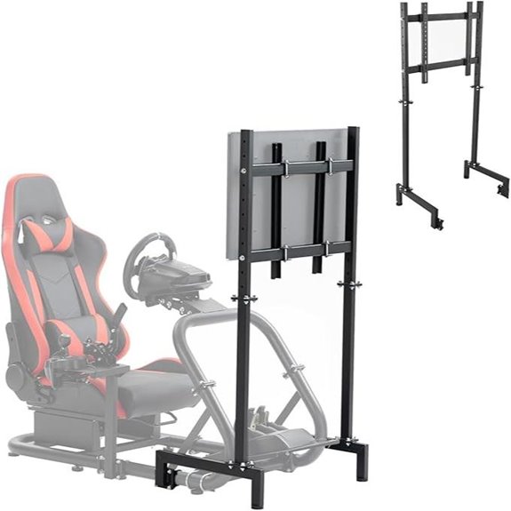 adjustable tv racing stand