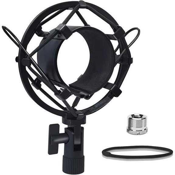 Universal Microphone Shock Mount with Adjustable Holder