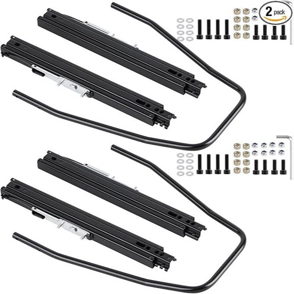 Universal Seat Slider Set with Hardware
