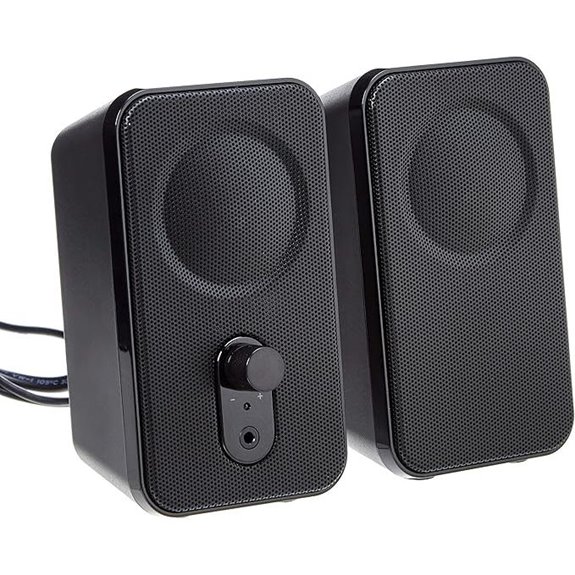 Amazon Basics Desktop Computer Speakers