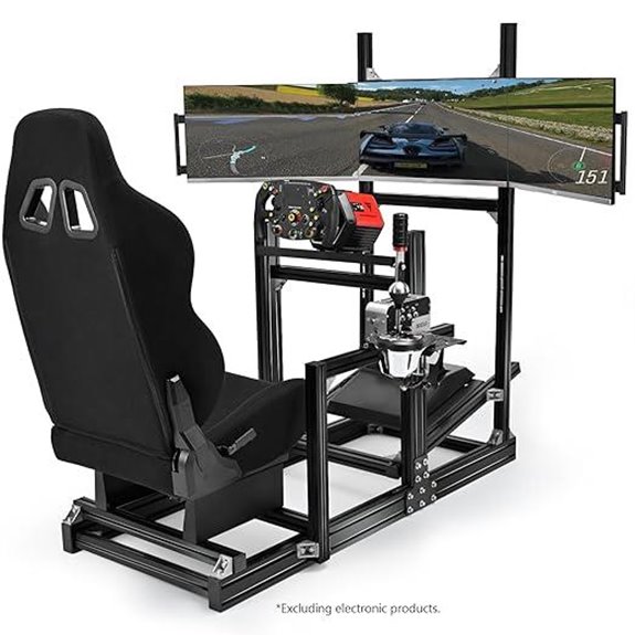 aluminum racing simulator mount
