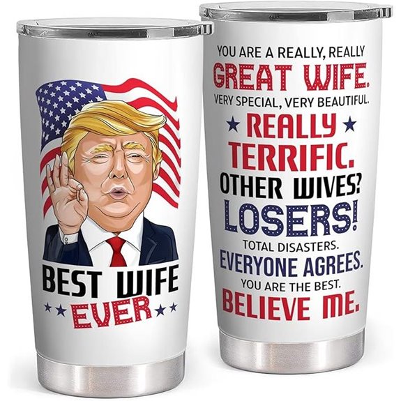 Wedding Anniversary Wife Gift - 20oz Stainless Tumbler