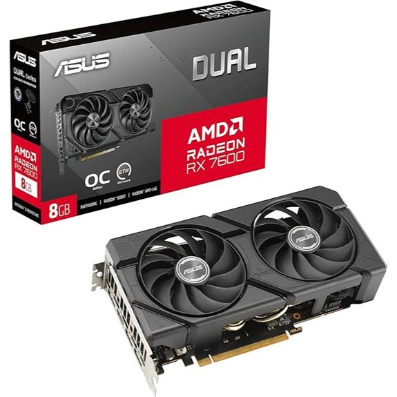 ASUS Radeon RX 7600 EVO OC 8GB Graphics Card