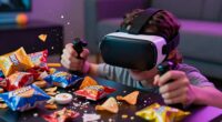 avoid eating near vr headsets