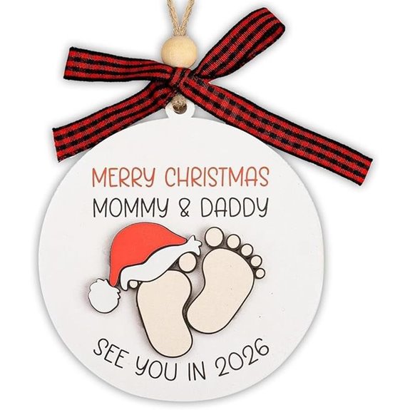 Baby Expecting 2025-2026 Ornament Gift for Parents