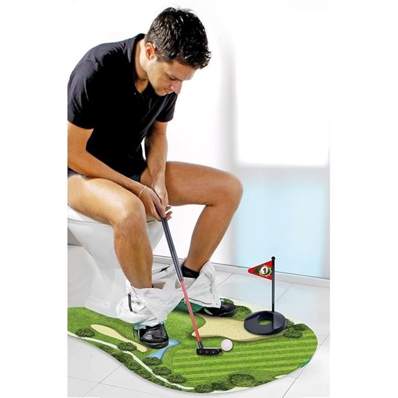 Toilet Golf Game - Mini Golf in Bathroom