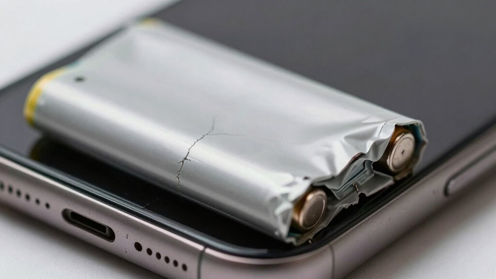 battery swelling warning signs