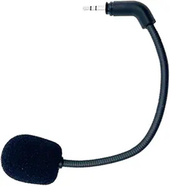 Black 2.5mm Microphone for Gaming Headset