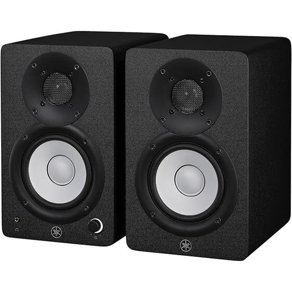 Yamaha HS4 Powered Studio Monitor in Black Pair (HS4 B)