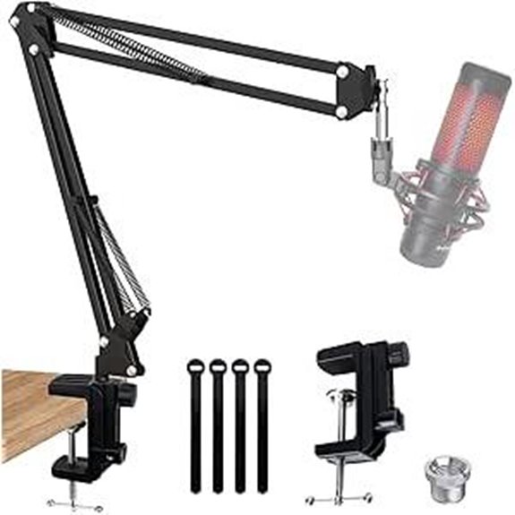 QuadCast Boom Arm for Blue Yeti & Microphones