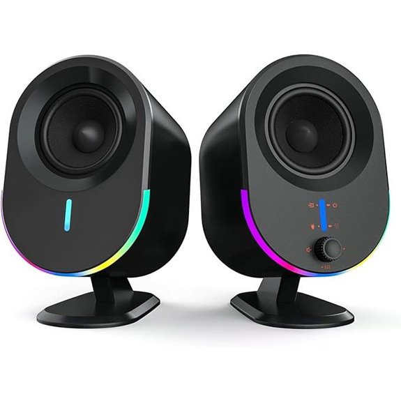 littoak Bluetooth PC Gaming Speakers with RGB and EQ