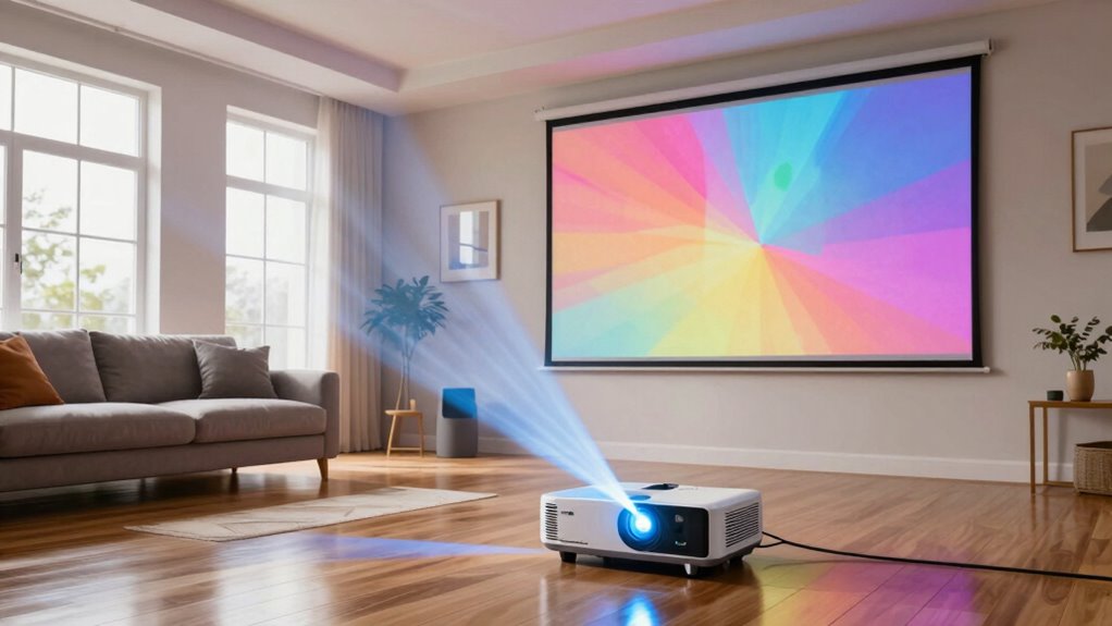 bright room projector picks
