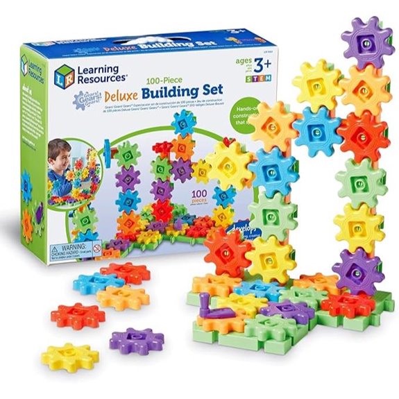 Gears! Gears! Gears! 100-Piece STEM Building Set