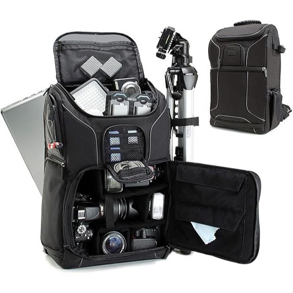USA Gear Camera Backpack with Laptop & Rain Cover