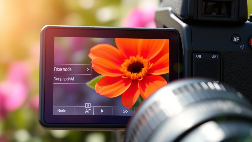 choose the correct focus mode