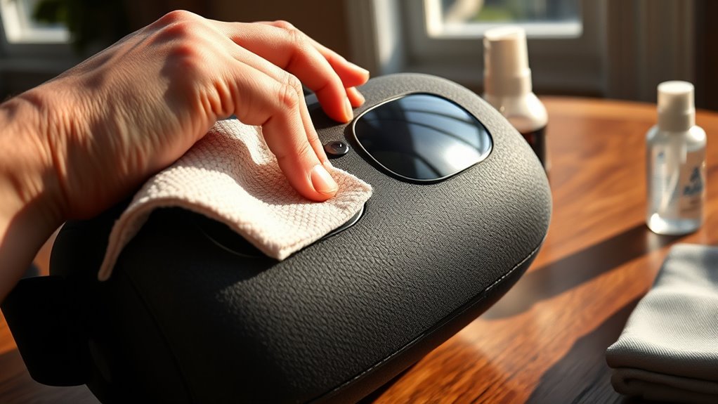 clean and disinfect vr headset