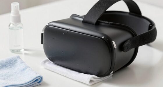 clean vr headset after illness