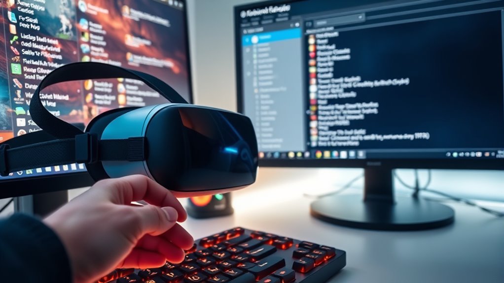 close apps to improve vr