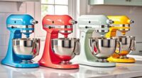 colorful kitchenaid mixers