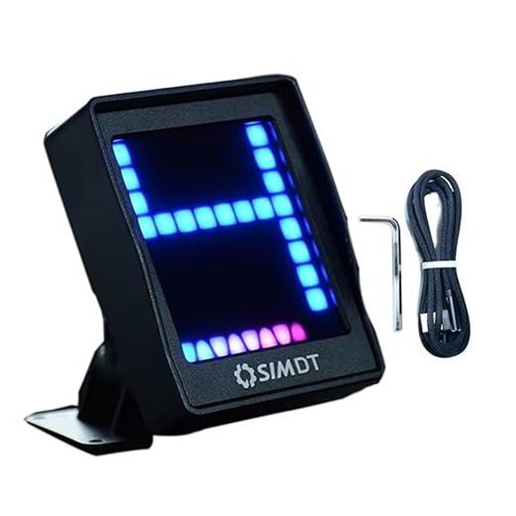 Obokidlyamor 7-Color Tachometer for Racing Wheels