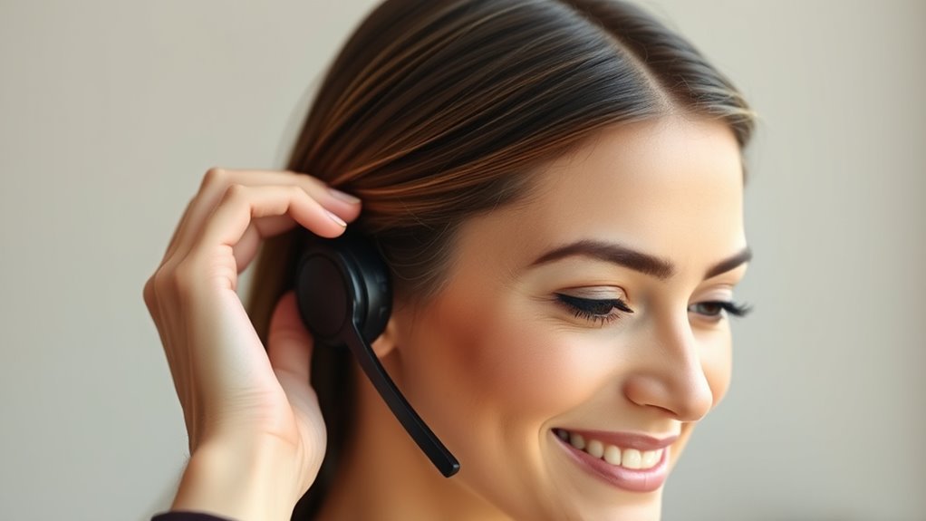 comfortable headsets prevent smudges