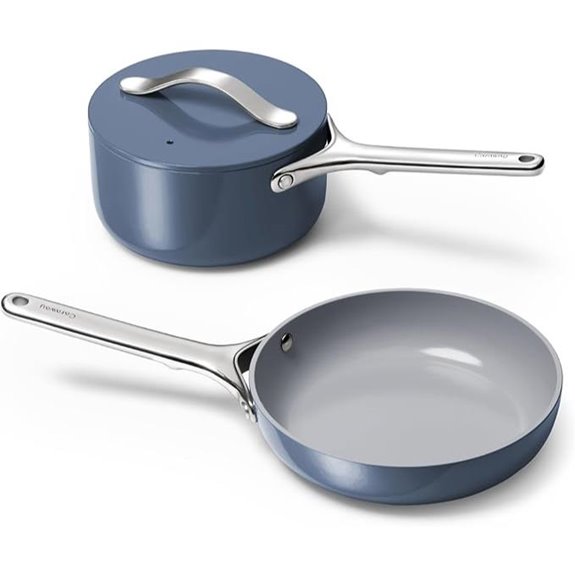 Caraway Mini Non-Stick Cookware Set with Storage