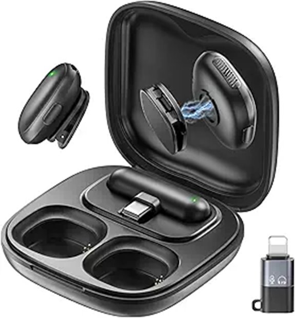 Mini Wireless Lavalier Microphone for Devices