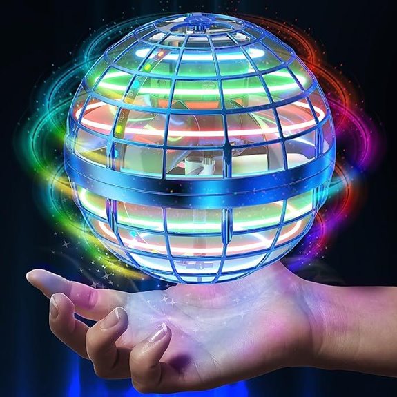 Flying Orb Ball Toy with Cosmic Hover and Spinner